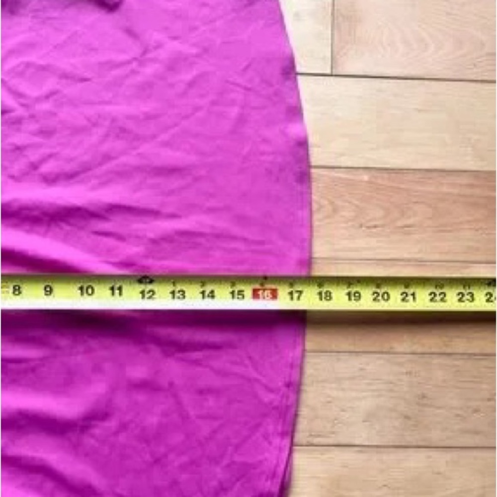 Bright Pink Women's A-Line Skirt - Comfortable Everyday Style - Picture 7 of 7